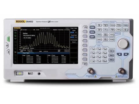 Rigol DSA832 Analizator widma - 9kHz ~ 3,2 GHz