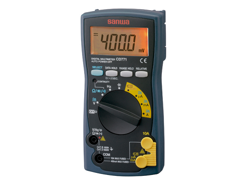 SANWA 4000 CD771 Digital Multimeter, AC/DC, 0.5% accuracy