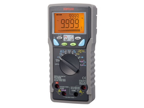 SANWA PC720M Digital Multimeter 9999, AC/DC, 0.06% accuracy