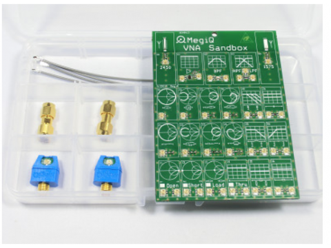 Analizator wektorowy MegiQ VNA-0460e 400MHz – 6GHz 2½-portowy VNA z Bias Generatorem