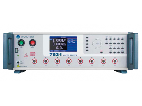 Microtest 7631 Tester bezpieczeństwa elektrycznego (Hipot)