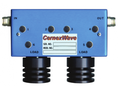 Cernex Low Frequency Precision Dual Junction Coaxial Isolator