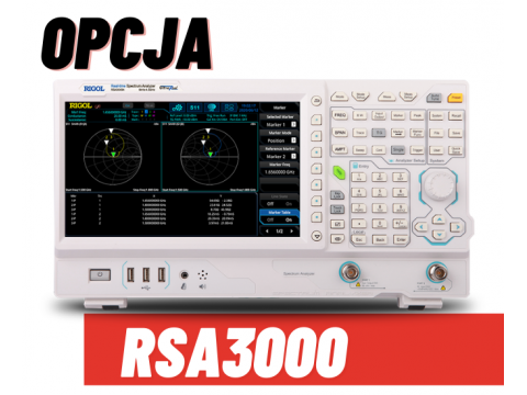 OPCJA RIGOL RSA3000-BW1 UPGRADE (1Hz-10Hz)