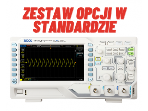 Oscyloskop Cyfrowy RIGOL DS1102Z-E 100MHz 1Gsa/s