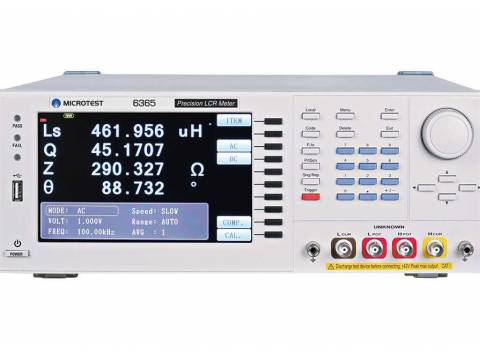 Seria mostków RLC6365 do 1MHz, 0,08% - MICROTEST