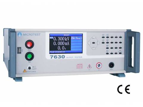 Microtest 7630 Tester bezpieczeństwa elektrycznego (Hipot)