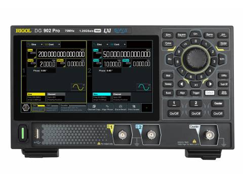 Rigol Arbitrary Generator DG952 - 2 channels, 50MHz, 16Mpts/ch, 250 MSa/s - RIGOL DG900 series