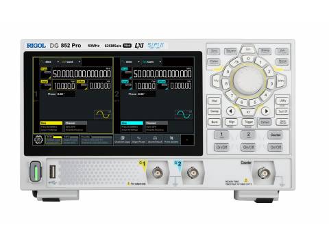 Generator Arbitralny RIGOL DG852 Pro - 2CH 50MHz 2Mpts/ch 625 MSa/s seria DG800 Pro