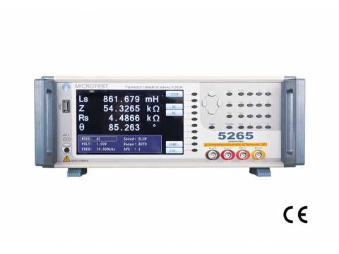 Microtest 5265 Tester transformatorów 10Hz - 200kHz seria 5260