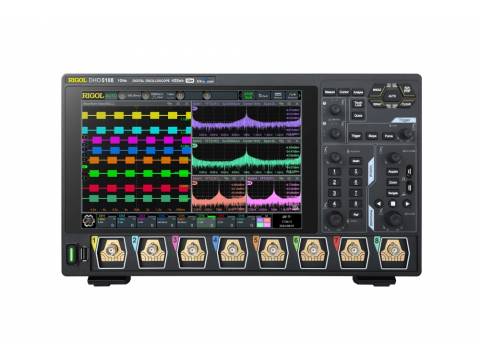 12-bit Oscyloskop RIGOL DHO5108 8CH 1GHz 4 GSa/s seria DHO5000