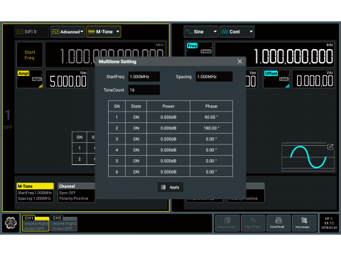 Rigol OPCJA DG5000 Pro-MTONE