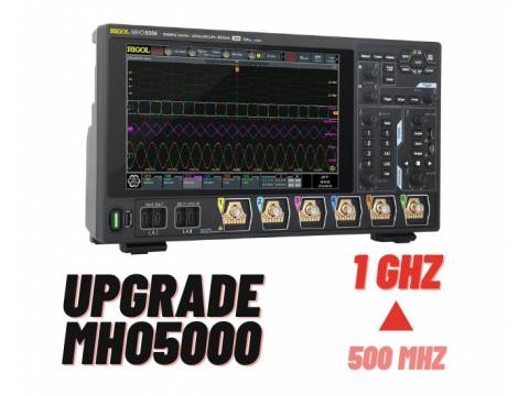 Rigol OPCJA MHO5006-BWU05T10 (Upgrade 500 MHz - 1 GHz) do Oscyloskopów z Serii MHO5000