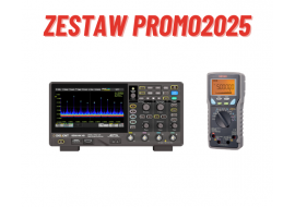 Zestaw PROMO: Oscyloskop cyfrowy SDS814X HD Siglent + multimetr SANWA PC7000