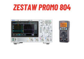 Zestaw PROMO: Oscyloskop cyfrowy DHO804 Rigol + multimetr SANWA PC7000