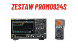 Zestaw PROMO: Oscyloskop cyfrowy DHO924S Rigol + multimetr SANWA PC7000