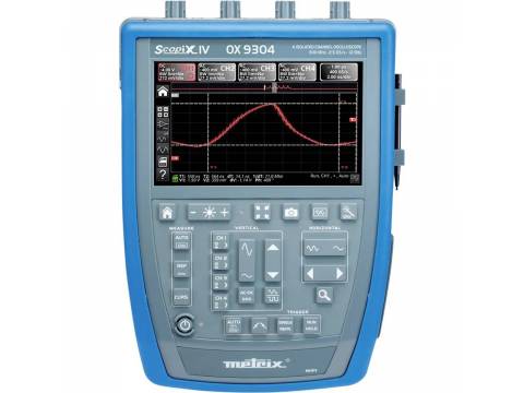 5in1 Portable oscilloscope multimeter analyser SCOPIX 4 BUS isolated channels 300MHz CHAUVIN ARNOUX