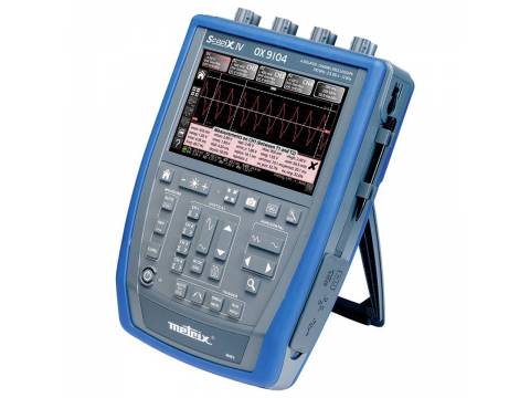 5in1 Portable oscilloscope multimeter analyser SCOPIX 4 BUS isolated channels 300MHz CHAUVIN ARNOUX
