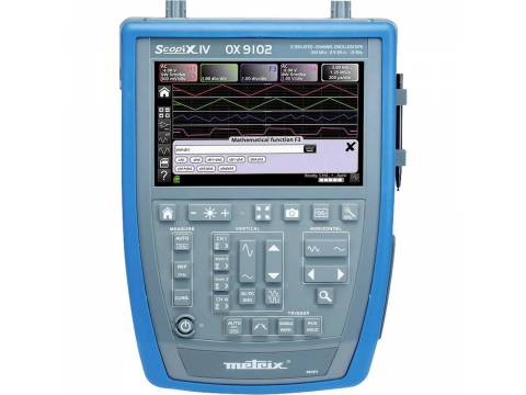 5in1 Portable oscilloscope multimeter analyser SCOPIX 4 BUS isolated channels 300MHz CHAUVIN ARNOUX