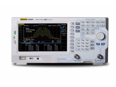 Rigol DSA875 7.5 GHz Spectrum Analyzer