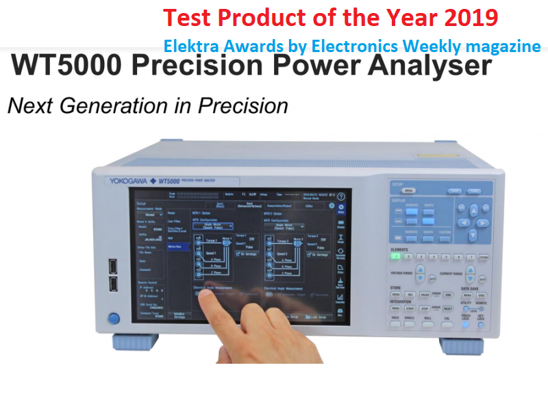 Yokogawa WT5000 power analyzer 