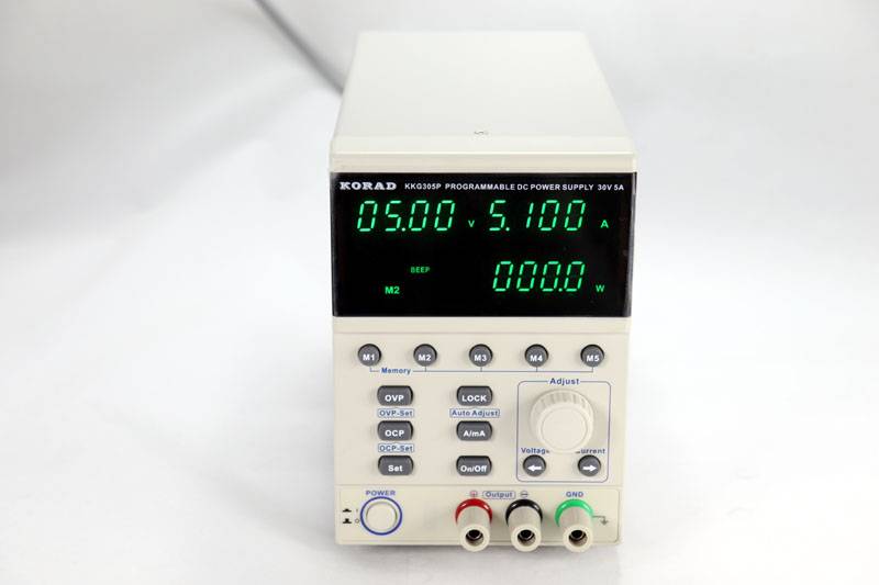 New! Programmable power supply 30V / 5A