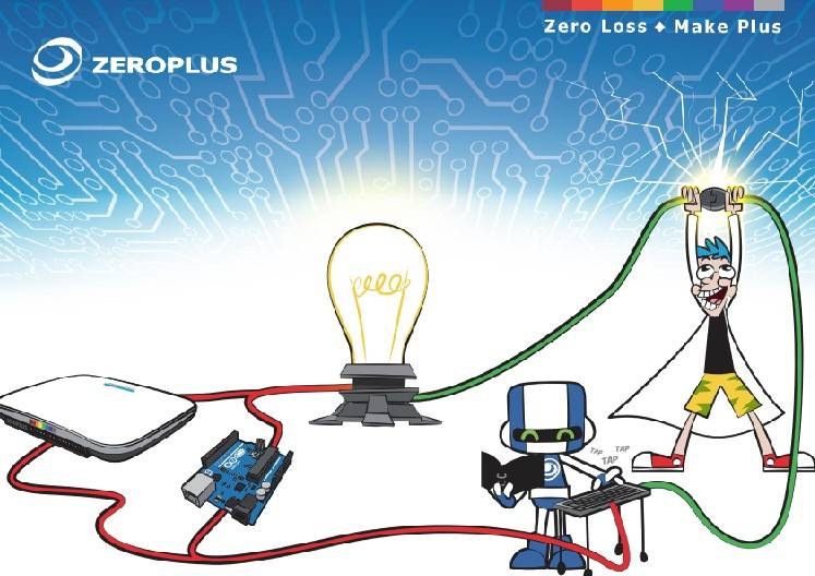 Zeroplus arduino kit with logic state analyzer