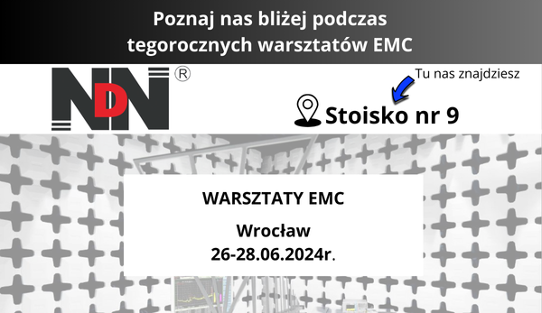 Odwiedź nas na XIV Krajowych Warsztatach Kompatybilności Elektromagnetycznej we Wrocławiu