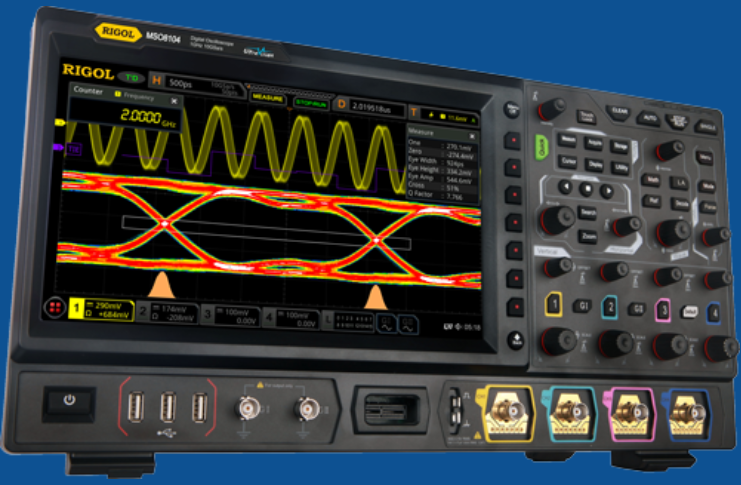 New! RIGOL oscilloscopes MSO8000 series